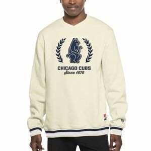 New Era Coopertown Cream Chicago Cubs XL Sweatshirt New With Tags